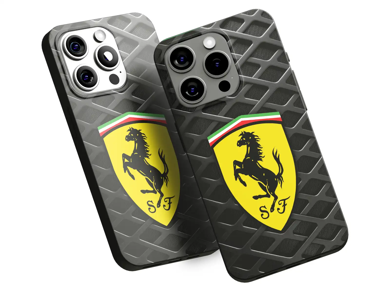 Ferrari Housse Silicone Smartphone Style Limitée Élégante